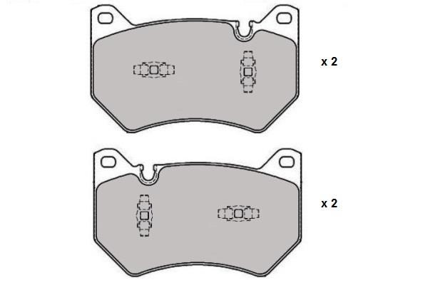ETF 12-1750 Brake Pad Set, disc brake 121750: Buy near me in Poland at 2407.PL - Good price!