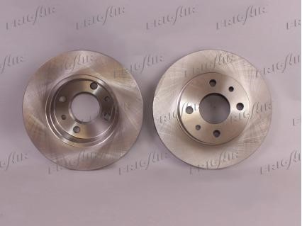 Frig air DC04120 Unventilated front brake disc DC04120: Buy near me in Poland at 2407.PL - Good price!