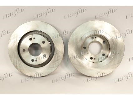 Frig air DC03.102 Front brake disc ventilated DC03102: Buy near me in Poland at 2407.PL - Good price!