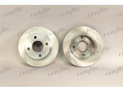 Frig air DC05.105 Unventilated front brake disc DC05105: Buy near me in Poland at 2407.PL - Good price!