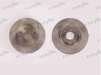 Frig air DC04.121 Unventilated front brake disc DC04121: Buy near me in Poland at 2407.PL - Good price!