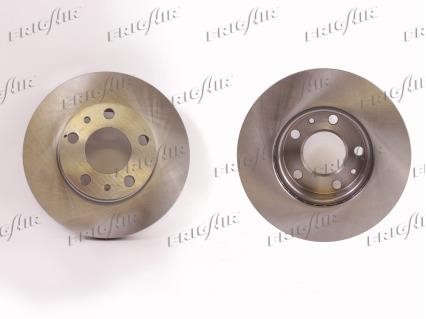 Frig air DC03.112 Rear brake disc, non-ventilated DC03112: Buy near me in Poland at 2407.PL - Good price!