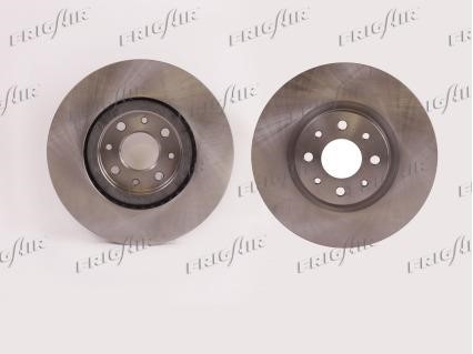 Frig air DC04.122 Unventilated front brake disc DC04122: Buy near me in Poland at 2407.PL - Good price!