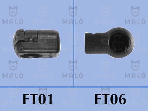 Malo 127268 Gas Spring, boot-/cargo area 127268: Buy near me in Poland at 2407.PL - Good price!