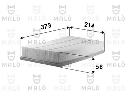 Malo 1500677 Air filter 1500677: Buy near me in Poland at 2407.PL - Good price!