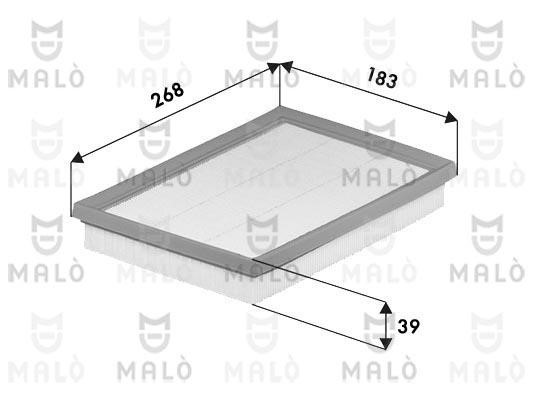Malo 1500686 Air filter 1500686: Buy near me in Poland at 2407.PL - Good price!