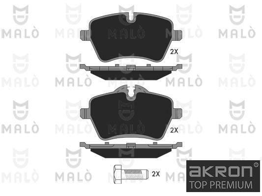 Malo 1051383 Brake Pad Set, disc brake 1051383: Buy near me in Poland at 2407.PL - Good price!