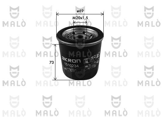 Malo 1510234 Oil Filter 1510234: Buy near me in Poland at 2407.PL - Good price!
