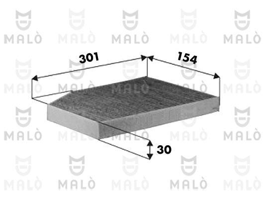 Malo 1532542 Filter, interior air 1532542: Buy near me in Poland at 2407.PL - Good price!