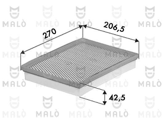 Malo 1500644 Air filter 1500644: Buy near me in Poland at 2407.PL - Good price!