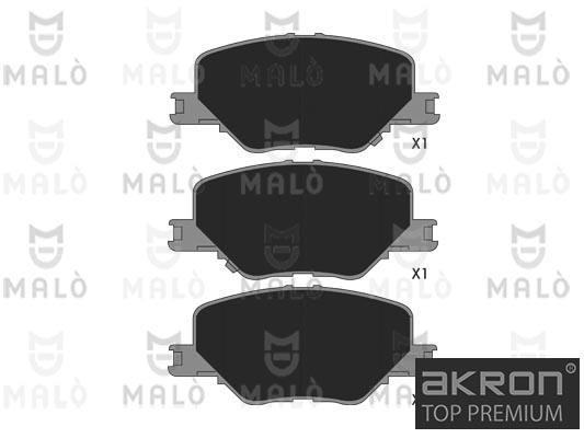Malo 1051372 Brake Pad Set, disc brake 1051372: Buy near me in Poland at 2407.PL - Good price!