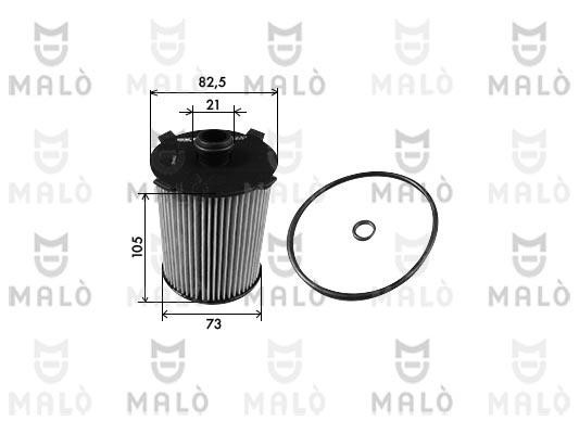 Malo 1510230 Масляный фильтр 1510230: Купить в Польше - Отличная цена на 2407.PL!