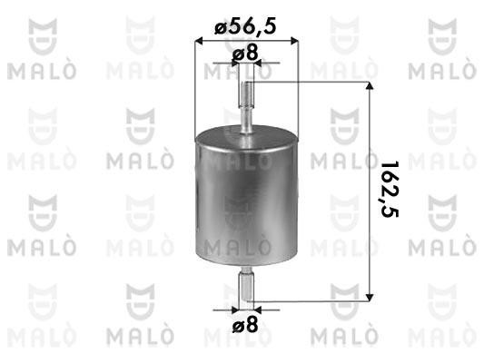 Malo 1520241 Fuel filter 1520241: Buy near me in Poland at 2407.PL - Good price!