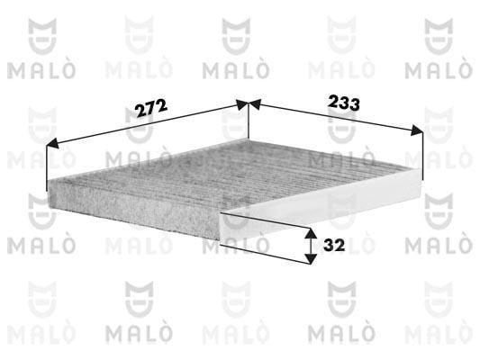 Malo 1532562 Filter, interior air 1532562: Buy near me in Poland at 2407.PL - Good price!