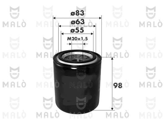 Malo 1510247 Масляный фильтр 1510247: Отличная цена - Купить в Польше на 2407.PL!