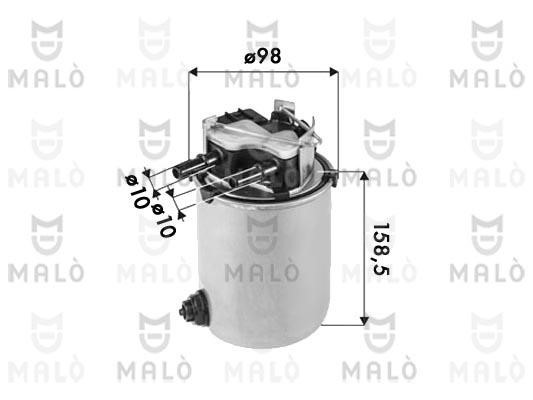Malo 1520255 Топливный фильтр 1520255: Отличная цена - Купить в Польше на 2407.PL!