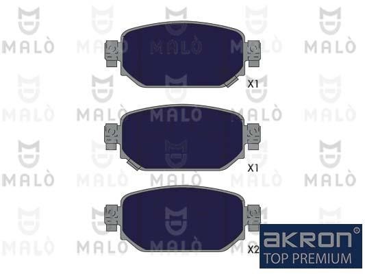 Malo 1051367 Brake Pad Set, disc brake 1051367: Buy near me in Poland at 2407.PL - Good price!