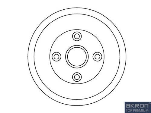Malo 1120036 Brake drum 1120036: Buy near me at 2407.PL in Poland at an Affordable price!