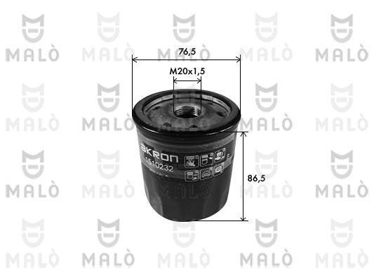 Malo 1510232 Oil Filter 1510232: Buy near me in Poland at 2407.PL - Good price!