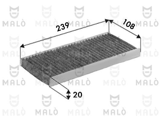 Malo 1532662 Filter, interior air 1532662: Buy near me in Poland at 2407.PL - Good price!