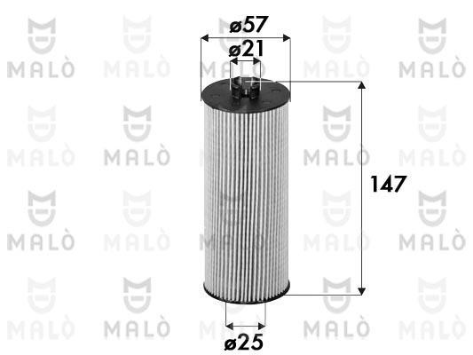 Malo 1510258 Масляный фильтр 1510258: Отличная цена - Купить в Польше на 2407.PL!