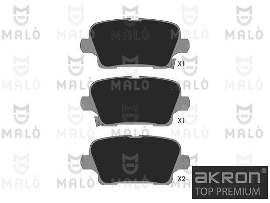 Malo 1051374 Brake Pad Set, disc brake 1051374: Buy near me in Poland at 2407.PL - Good price!