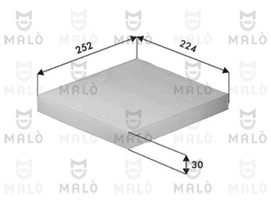 Malo 1532611 Filter, interior air 1532611: Buy near me in Poland at 2407.PL - Good price!