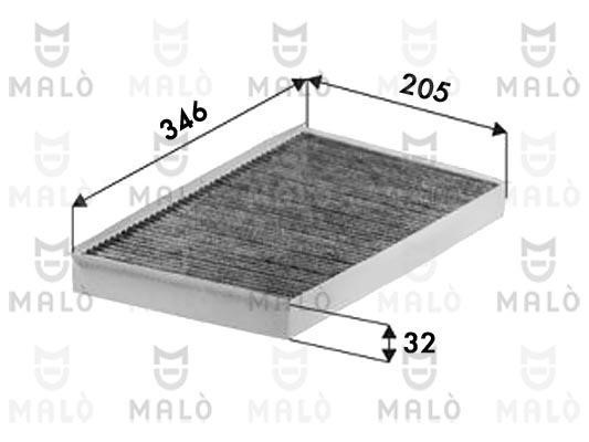 Malo 1532672 Filter, interior air 1532672: Buy near me in Poland at 2407.PL - Good price!