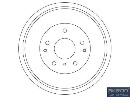 Malo 1120015 Brake drum 1120015: Buy near me at 2407.PL in Poland at an Affordable price!
