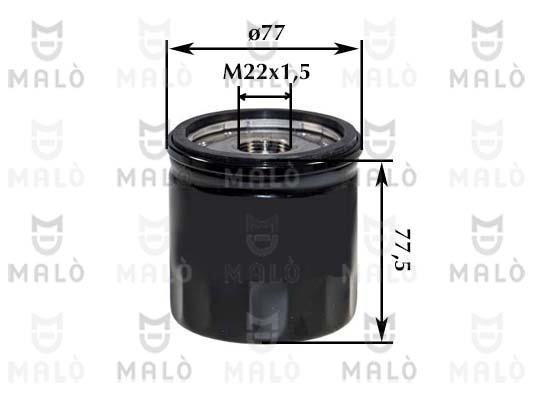 Malo 1510245 Oil Filter 1510245: Buy near me in Poland at 2407.PL - Good price!