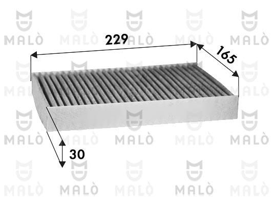 Malo 1532592 Filter, interior air 1532592: Buy near me in Poland at 2407.PL - Good price!