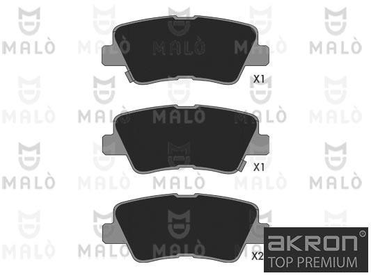 Malo 1051371 Brake Pad Set, disc brake 1051371: Buy near me in Poland at 2407.PL - Good price!