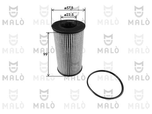 Malo 1510236 Oil Filter 1510236: Buy near me in Poland at 2407.PL - Good price!