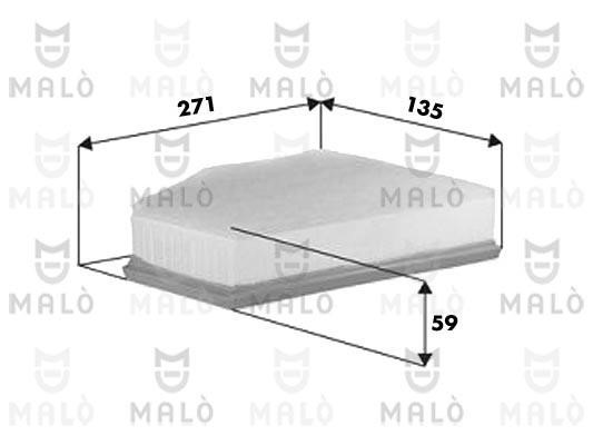 Malo 1500670 Air filter 1500670: Buy near me in Poland at 2407.PL - Good price!