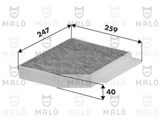Malo 1532482 Filter, interior air 1532482: Buy near me in Poland at 2407.PL - Good price!