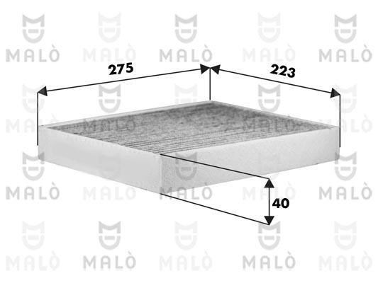 Malo 1532512 Filter, interior air 1532512: Buy near me in Poland at 2407.PL - Good price!