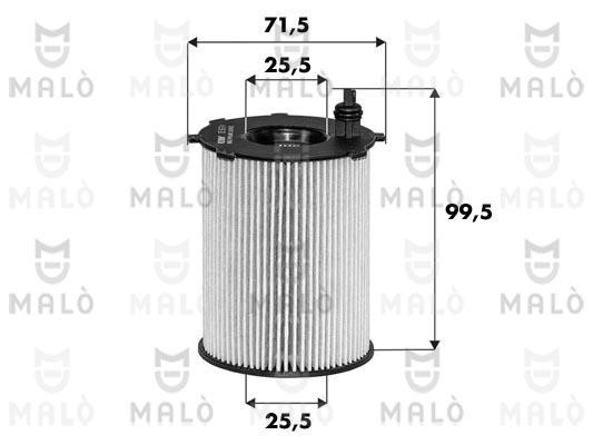 Malo 1510249 Oil Filter 1510249: Buy near me at 2407.PL in Poland at an Affordable price!