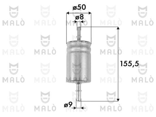 Malo 1520248 Fuel filter 1520248: Buy near me in Poland at 2407.PL - Good price!