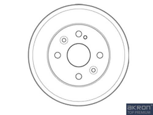 Malo 1120039 Тормозной барабан 1120039: Отличная цена - Купить в Польше на 2407.PL!