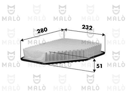 Malo 1500660 Воздушный фильтр 1500660: Купить в Польше - Отличная цена на 2407.PL!