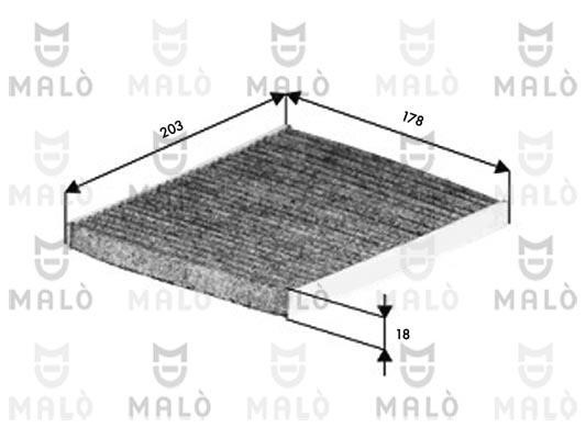 Malo 1530782 Filter, interior air 1530782: Buy near me in Poland at 2407.PL - Good price!