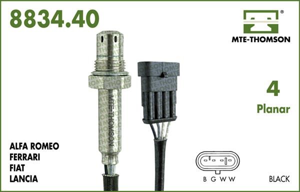 MTE-Thomson 8834.40.060 Lambda sensor 883440060: Buy near me in Poland at 2407.PL - Good price!
