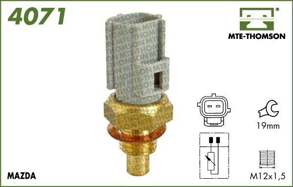 MTE-Thomson 4071 Датчик увімкнення вентилятора 4071: Купити у Польщі - Добра ціна на 2407.PL!