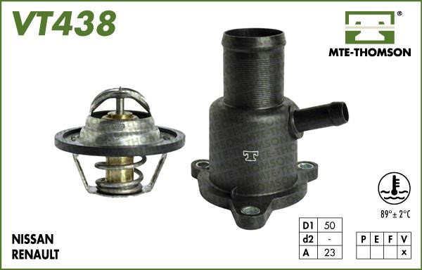 MTE-Thomson VT43889 Thermostat, coolant VT43889: Buy near me in Poland at 2407.PL - Good price!