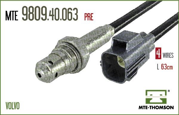MTE-Thomson 980940063 Lambda Sensor 980940063: Buy near me in Poland at 2407.PL - Good price!