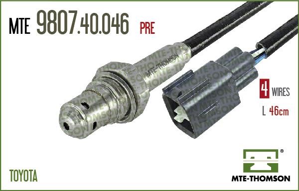 MTE-Thomson 980740046 Lambda sensor 980740046: Buy near me in Poland at 2407.PL - Good price!