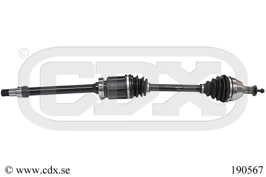 CDX 190567 Drive Shaft 190567: Buy near me in Poland at 2407.PL - Good price!