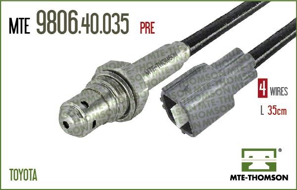 MTE-Thomson 980640035 Lambda sensor 980640035: Buy near me in Poland at 2407.PL - Good price!