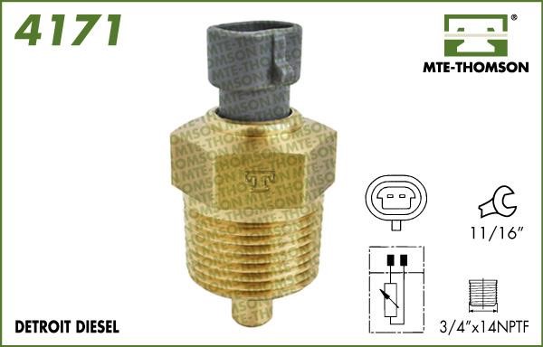MTE-Thomson 4171 Sensor, coolant temperature 4171: Buy near me in Poland at 2407.PL - Good price!