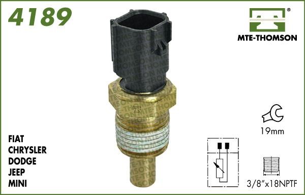 MTE-Thomson 4189 Sensor, Kühlmitteltemperatur 4189: Kaufen Sie zu einem guten Preis in Polen bei 2407.PL!